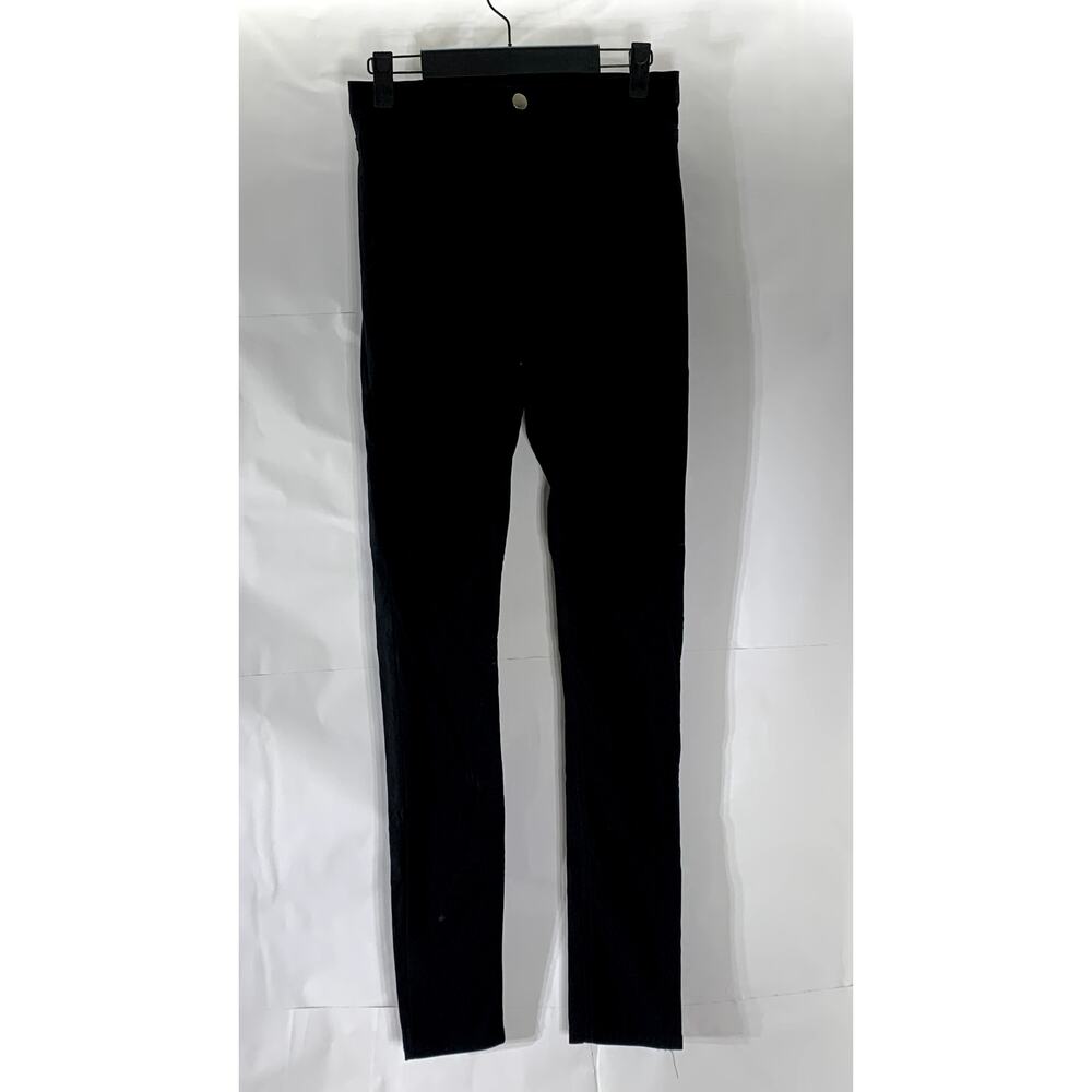 DIVIDED By H&M Women's Black Skinny-Leg Regular-Fit Pocketless Dress Pant SZ 8